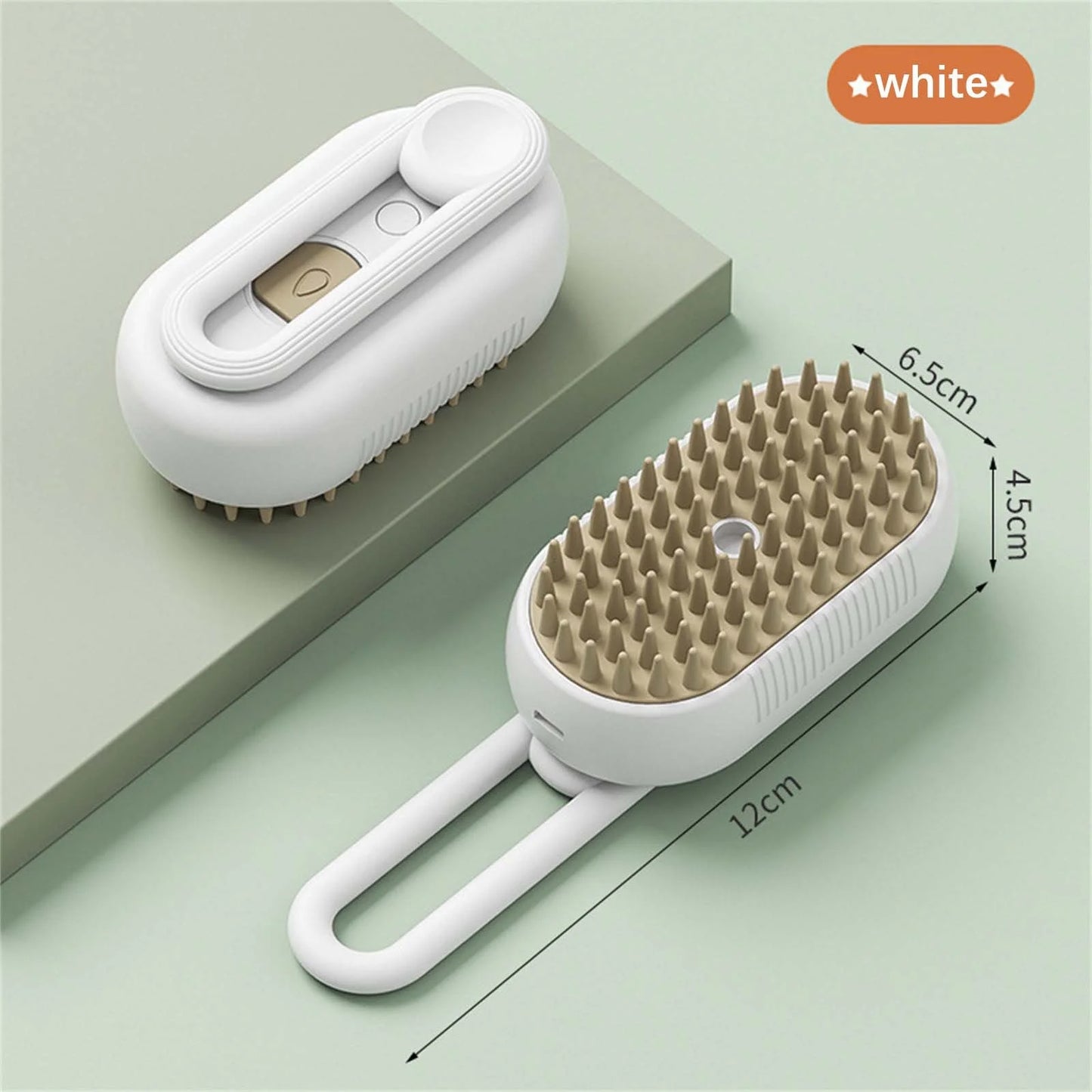 Steam Brush for Shedding, Water Dog Brush, Steamy Pet Brush for Dogs Cats, Pet Spray Hair Removal Comb, Misting Misty Cat Brush, Steaming Cat Brush for Grooming