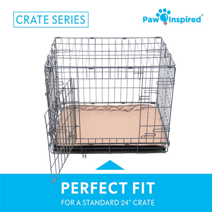 2Ct Dog Crate Pads Mats 41X28” for Use with 42” Kennel and Crate | Washable Waterproof Dog Pee Pads